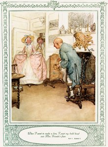 Oliver Goldsmiths skuespill She Stoops to Conquer av Hugh Thomson