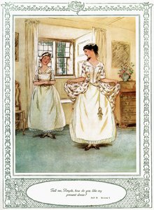 Oliver Goldsmiths skuespill She Stoops to Conque av Hugh Thomson