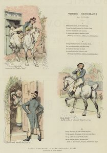 Young Herchard, a Somersetshire Story (chromolitho)