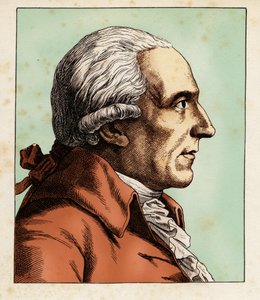 Christian GARVE (7. januar 1742 - 1. desember 1798), 1854 (gravering)