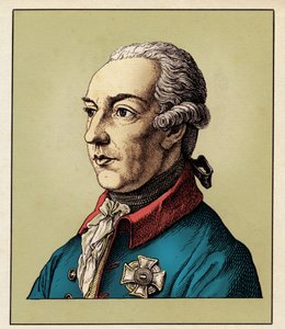 GIUSEPPE II av Habsburg-Lorraine (1741-1790) 1854 (gravering)