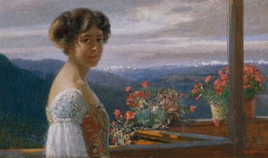 Alice Charlemont, malerens datter
