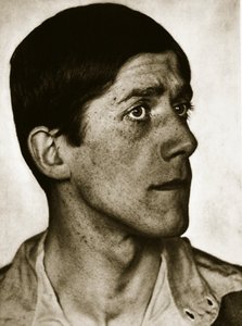 Oskar Kokoschka (sepia-bilde)