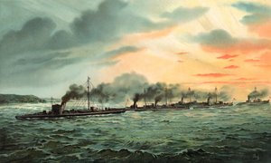 SM Torpedobootsdivision av Hugo Graf