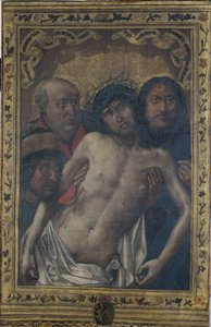 Se mannen, ca. 1500 (tempera på lerret) av Hugo van der Goes