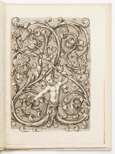 Plate 14, fra Various Designs for Locksmiths av Hugues Brisville
