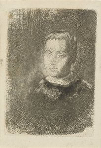 Portrett av en gutt