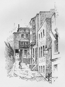 Inngang til det romerske badet, 1890