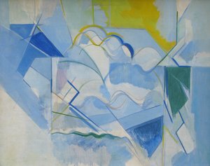 Smoke No. 1, ca. 1942 (olje på lerret) av Humphrey Jennings