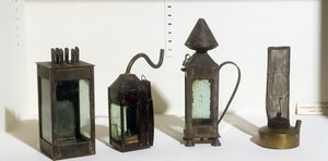 Prototype gruvearbeidernes sikkerhetslamper, 1815
