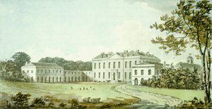 Rød bok for Sheringham Hall, ca. 1812 av Humphry Repton
