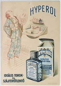 Annonse for Hyperol munnskylletablett, 1930