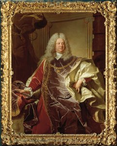 Østerrike, Wien, Portrett av Philipp Ludwig Wenzel, grev av Sinzendorf (Wien av Hyacinthe Francois Rigaud