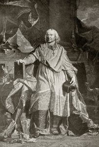 Jacques Benigne Bossuet, gravert av Pierre Imbert Drevet, fra 