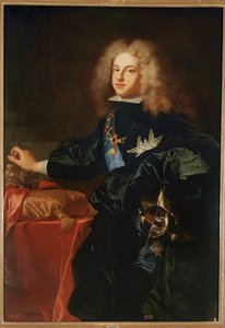 Filip V av Spania (maleri på lerret) av Hyacinthe Francois Rigaud