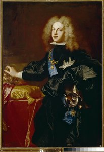 Philip V av Spania - Portrett av Philip V av Hyacinthe Francois Rigaud