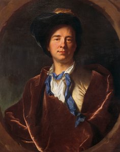 Portrett av Bernard Le Bovier de Fontenelle (Rouen av Hyacinthe Francois Rigaud