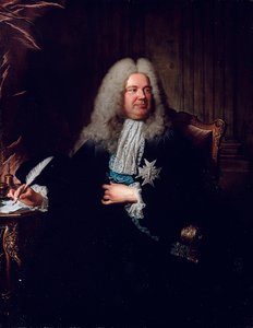 Portrett av Charles-Gaspard Dodun, markis av Herbault av Hyacinthe Francois Rigaud