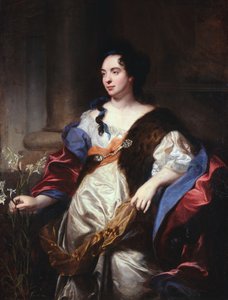 Portrett av Marie Cadenne, kone til Desjardins (1640-94), 1684