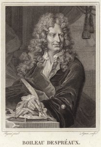 Portrett av Nicolas Boileau-Despreaux av Hyacinthe Francois Rigaud