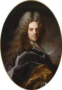 Portrett av Stefano Gentile av Hyacinthe Francois Rigaud