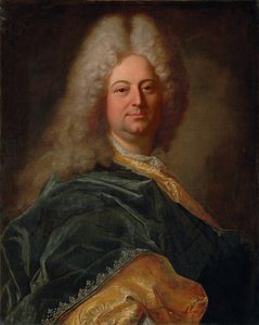 Portrett av Marquis de la Mesangere av Hyacinthe Francois Rigaud