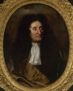 Portrett av Jean de La Fontaine 1621-1695, ca. 1680.