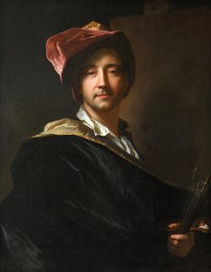 Selvportrett i en turban, 1698.