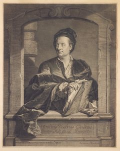 Doktor Claude Deshais Gendron, gravert av J. Daulle, ca. 1737 av Hyacinthe Francois Rigaud