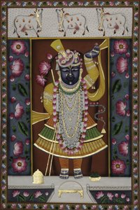 Lord Shrinathji, utsmykket av IMAGINEERS STUDIO