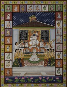 Tilbedelse ved Shrinathji-tempelet av IMAGINEERS STUDIO
