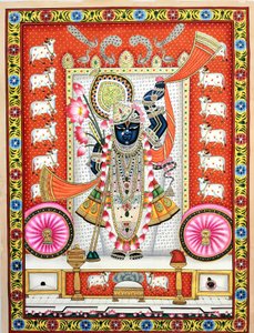 Den livlige indiske Shrinathji