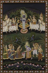 En livlig Krishna-feiring av IMAGINEERS STUDIO