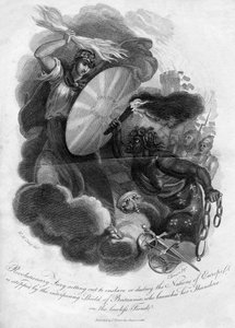 Revolusjonært raseri som satte ut for å slavebinde eller ødelegge nasjonene i Europa, 1816.