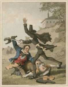 Illustrasjon fra Hudibras av Samuel Butler