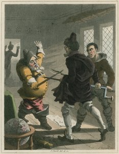 Illustrasjon fra Hudibras av Samuel Butler