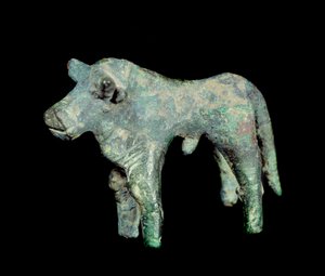Iberisk sivilisasjon: bronseokse. Paris, Musee Picasso av Iberian Iberian
