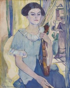 Fiolinist. 1906