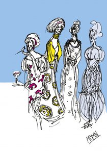 Elegant feststil for damer av Ida Publishing