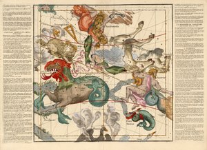 Vernal Equinox 1674 (håndfarget gravering) av Ignace Gaston Pardies