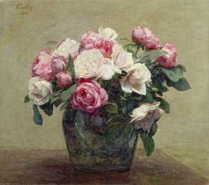 Roser av Ignace Henri Jean Fantin-Latour