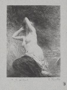 Ariadne, 1900. av Ignace Henri Jean Fantin Latour