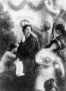 Berlioz, eller bursdagen, 1876 av Ignace Henri Jean Fantin Latour