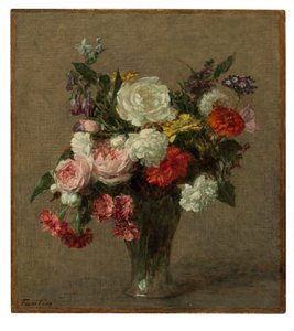 Blomsterbukett, 1900 av Ignace Henri Jean Fantin-Latour