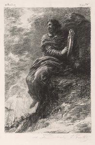 Harolde i fjellene, 1884. av Ignace Henri Jean Fantin Latour