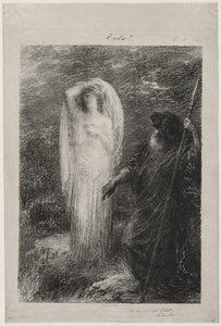 LEvocation dErda, 1885. av Ignace Henri Jean Fantin Latour