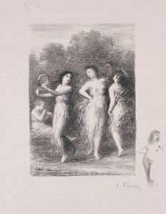 Den unge pasienten. av Ignace Henri Jean Fantin Latour