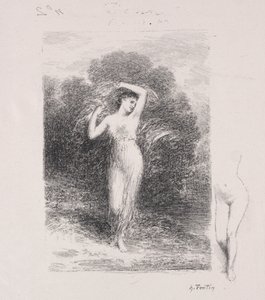 Den unge pasienten. av Ignace Henri Jean Fantin Latour