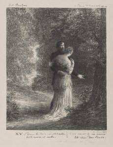 Kjærlighetsdikt av Brahms. av Ignace Henri Jean Fantin Latour