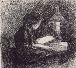 Lesning av Ignace Henri Jean Fantin Latour